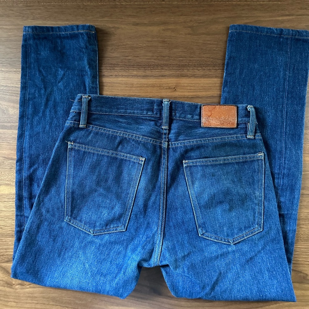 Taylor Stitch White Oak Cone Denim Button Fly Jeans